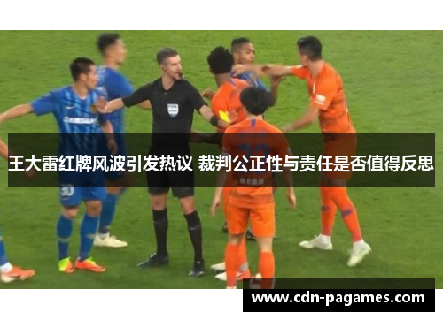 王大雷红牌风波引发热议 裁判公正性与责任是否值得反思